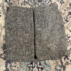 6P Banana Republic tweed mini skirt